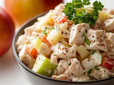Apple Tuna Delight: A Refreshing and Versatile Salad Recipe
