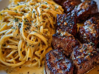 Cajun Steak Linguine: Creamy Pasta with a Spicy Twist