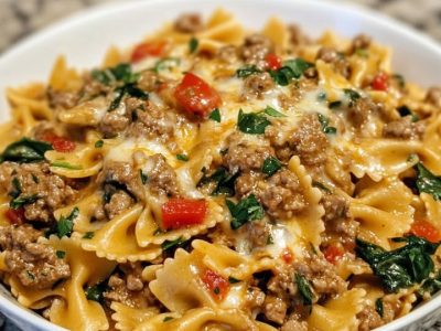 Creamy Beef Bowtie Pasta: Easy, Delicious Family Dinner