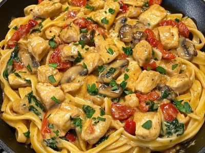 Creamy Chicken Linguine: One-Skillet Wonder for Any Occasion