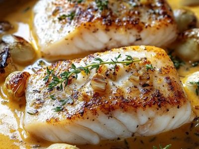 Creamy Mustard Cod: Easy 20-Minute Gourmet Dinner