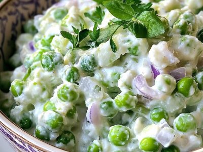 Creamy Pea Salad: Quick, Easy, and Perfect for Any Occasion