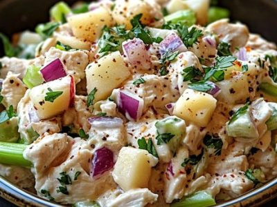 Deli-Style Chicken Salad: Creamy, Tangy, and Irresistibly Flavorful