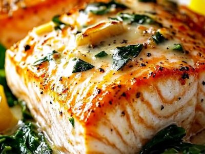 Stuffed Salmon Delight: Easy, Flavorful Seafood Recipe
