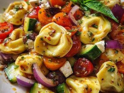 Zesty Garden Tortellini Salad: Fresh, Flavorful & Easy to Make