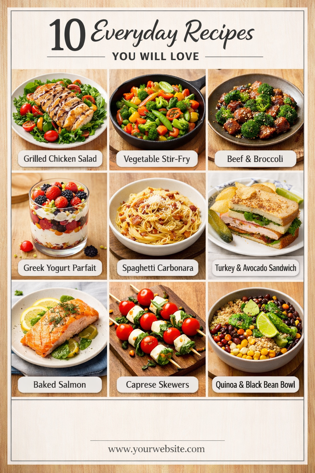 10 Everyday Recipes You Will Love