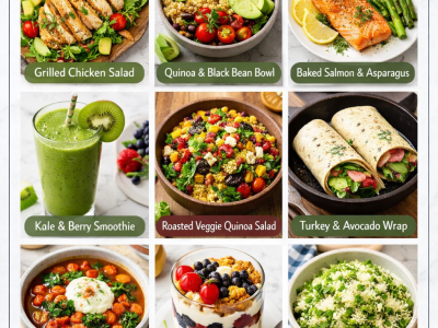 10 Healthy Recipes for a Balanced Diet