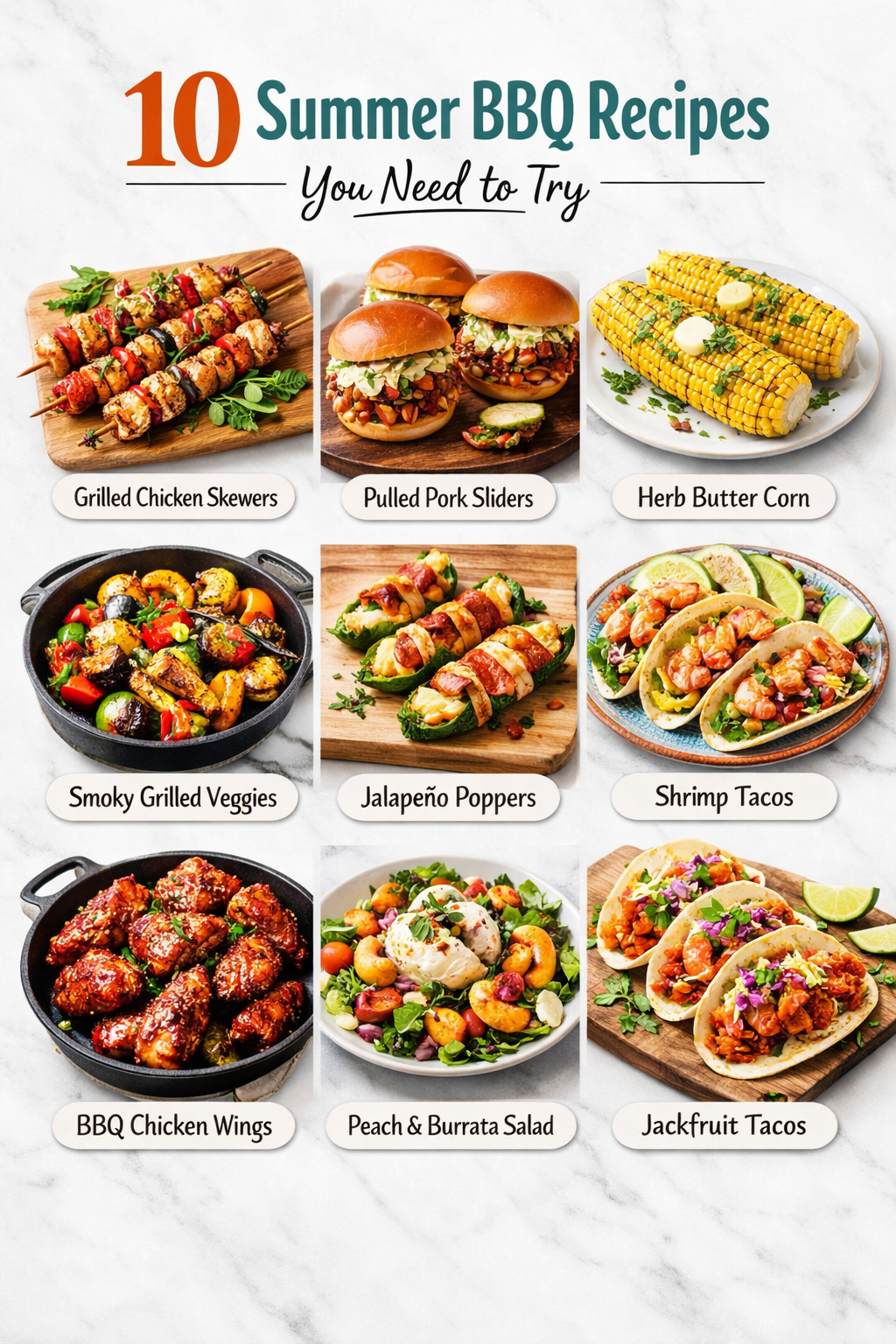 10 Summer BBQ Recipes You Need to Try