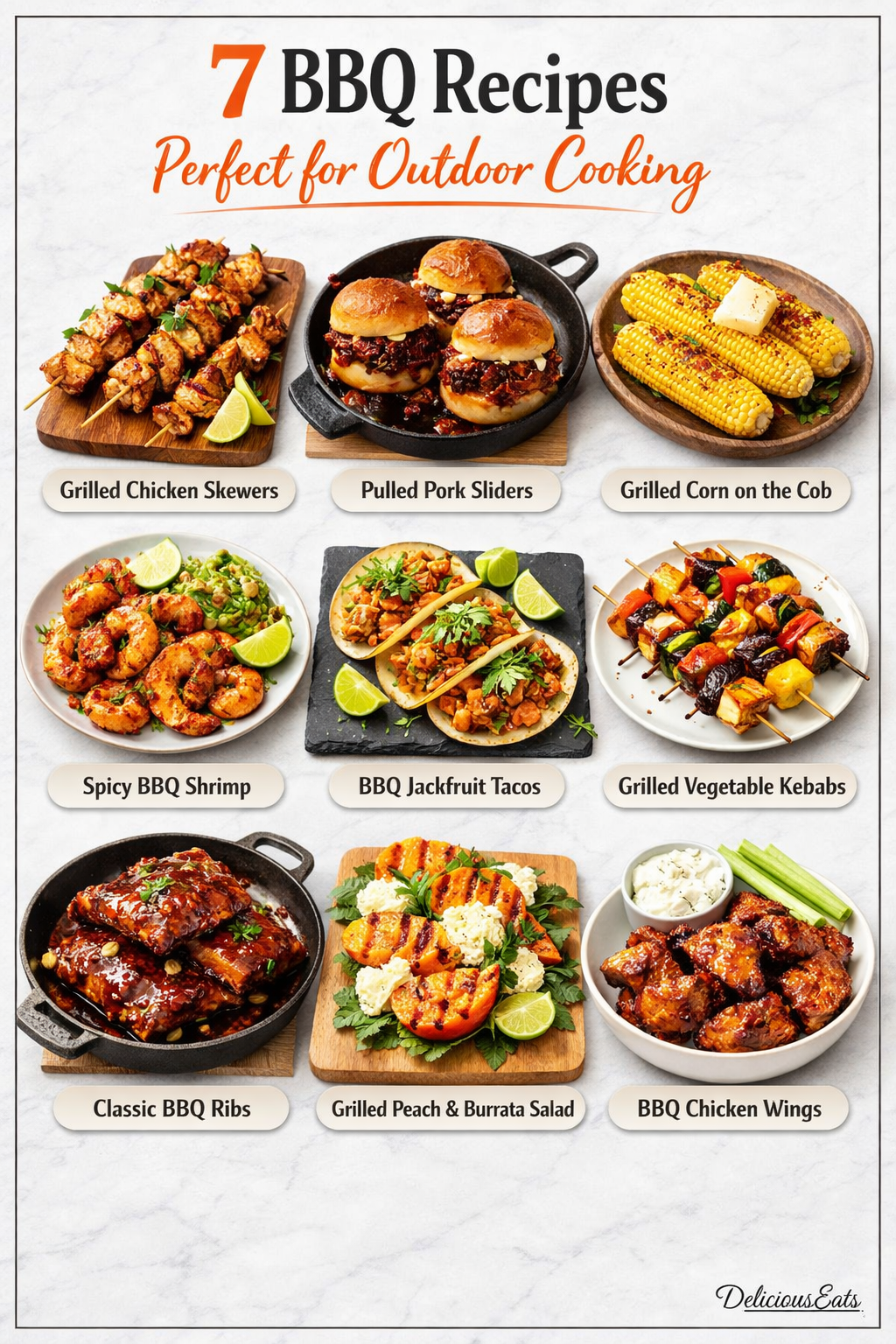 7 BBQ Recipes Perfect for Outdoor Cooking