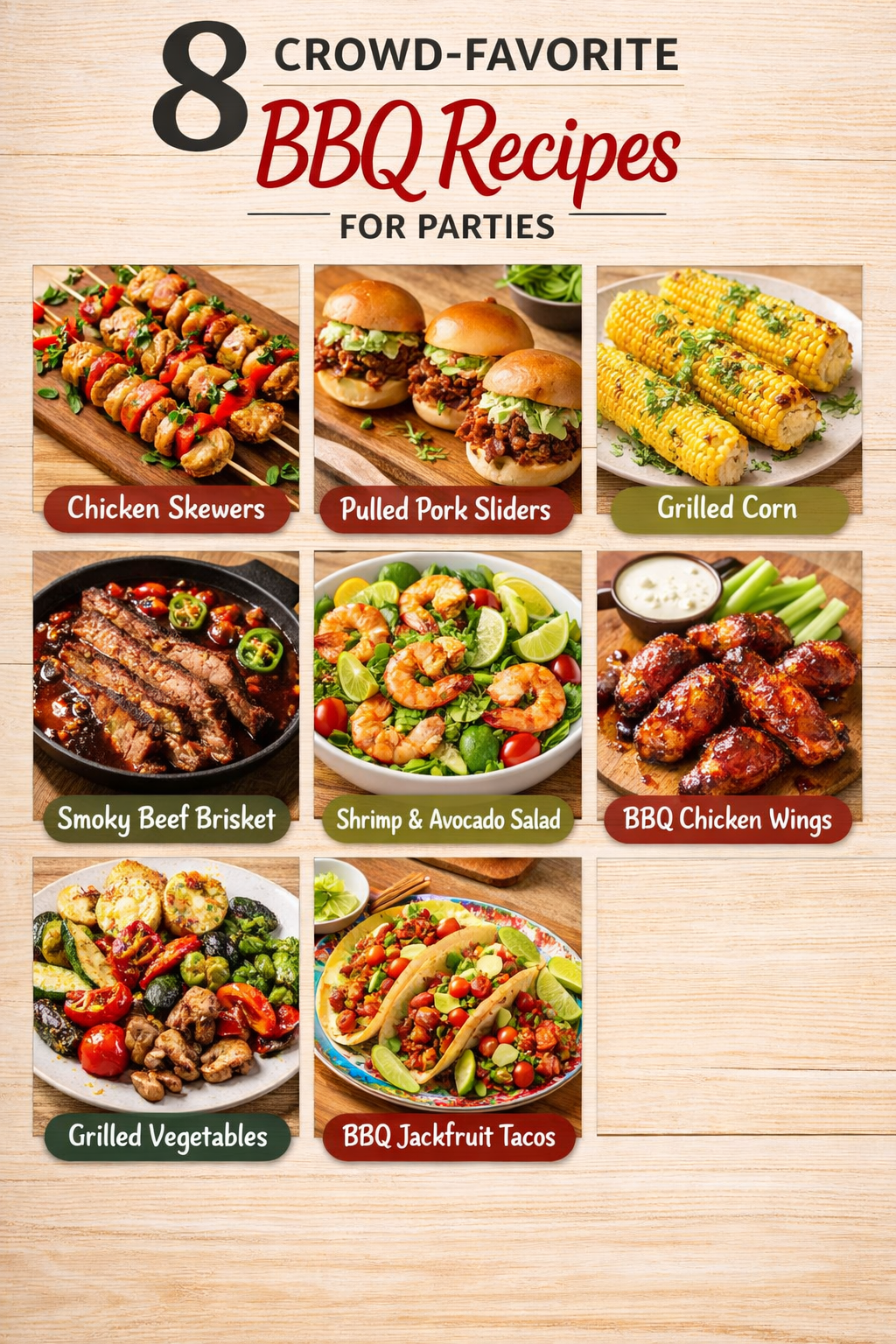 8 Crowd-Favorite BBQ Recipes for Parties