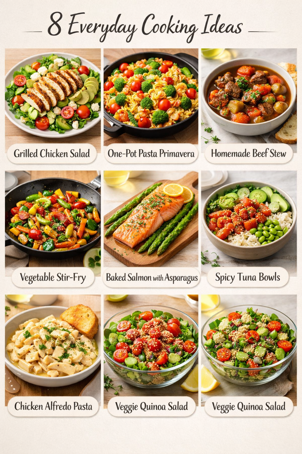 8 Everyday Cooking Ideas