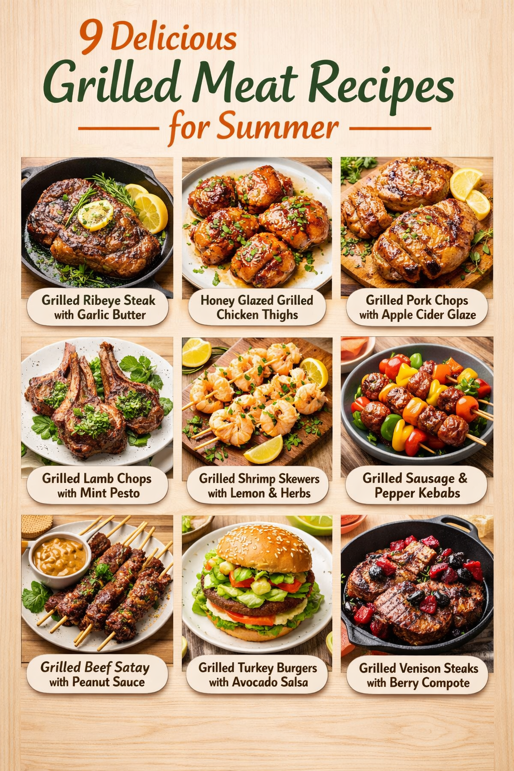 9 Delicious Grilled Meat Recipes for Summer