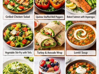 9 Easy Healthy Meal Recipes