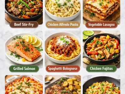9 Easy Home Cooked Meals