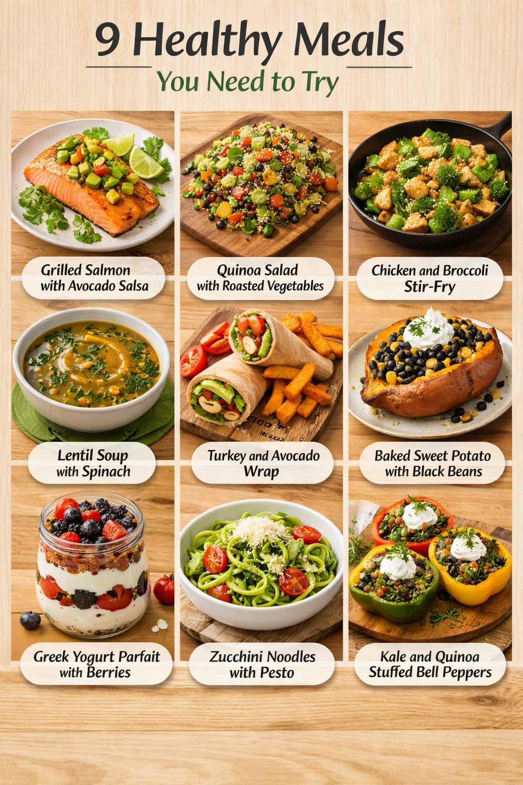 9 Healthy Meals You Need to Try