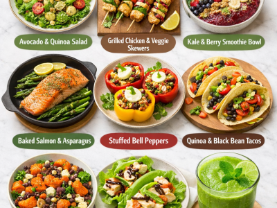 9 Healthy Recipes for a Fresh Lifestyle