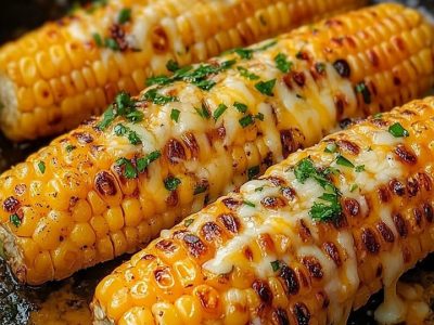 Cheesy Garlic Corn on the Cob: A Flavor-Packed Must-Try