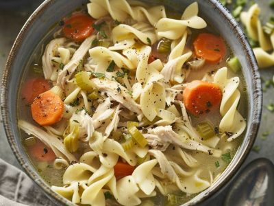 Classic Chicken Noodle Soup: Cozy Comfort in Every Bowl