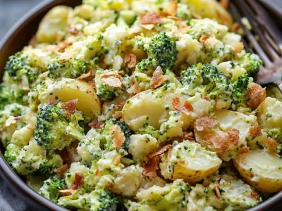 Crispy Smashed Potato Salad: A Creamy and Crunchy Twist