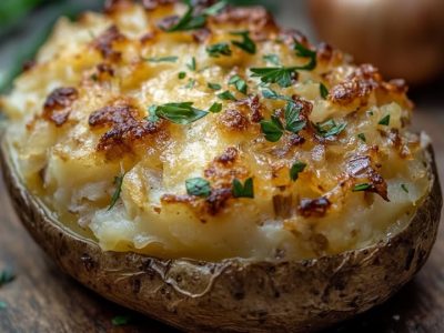 French Onion Stuffed Potatoes: A Gourmet Delight