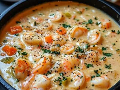 Creamy Indulgent Seafood Bisque: A Decadent Delight