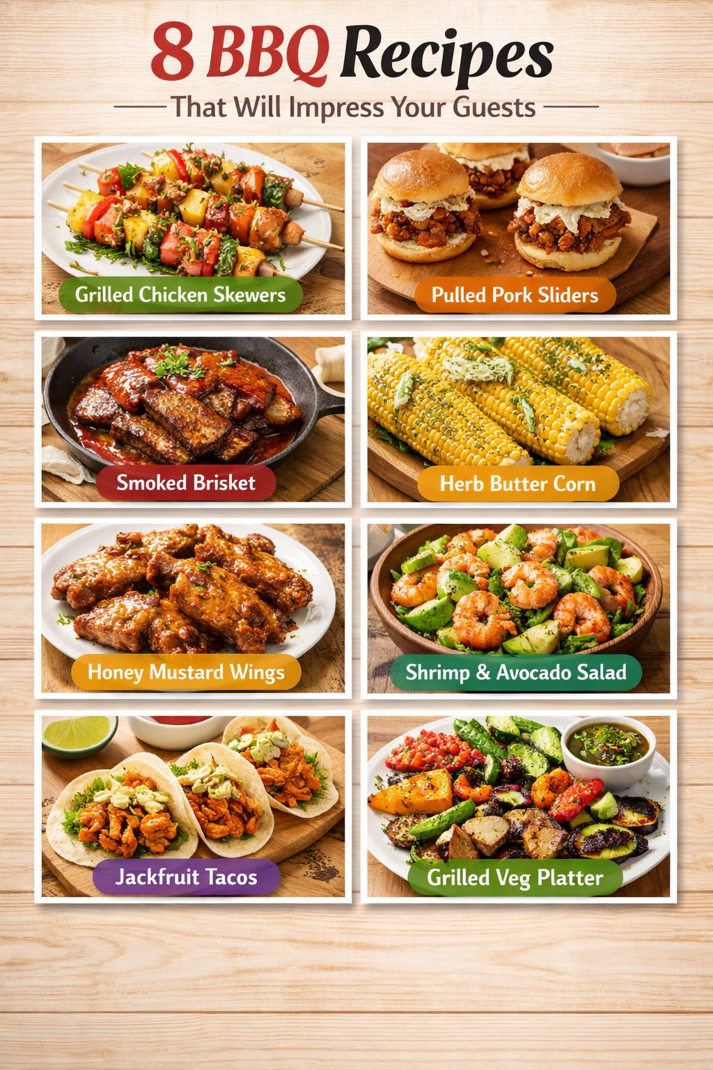 8 BBQ Recipes That Will Impress Your Guests