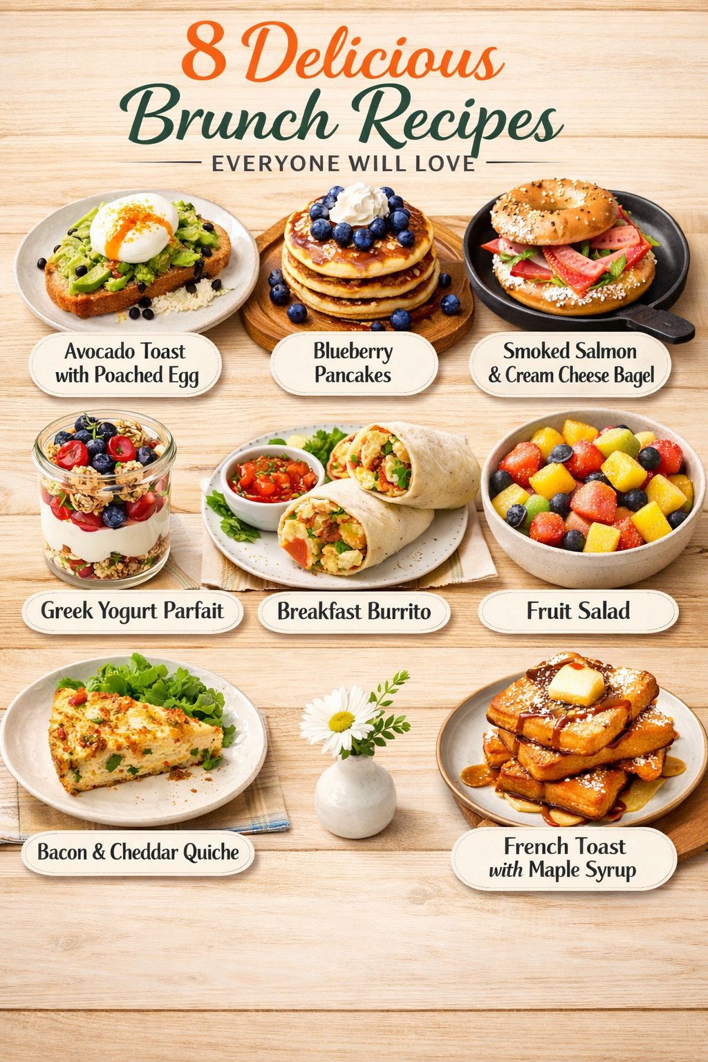 8 Delicious Brunch Recipes Everyone Will Love