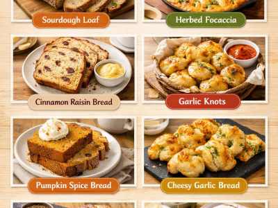 8 Easy Bread Recipes for Your Kitchen