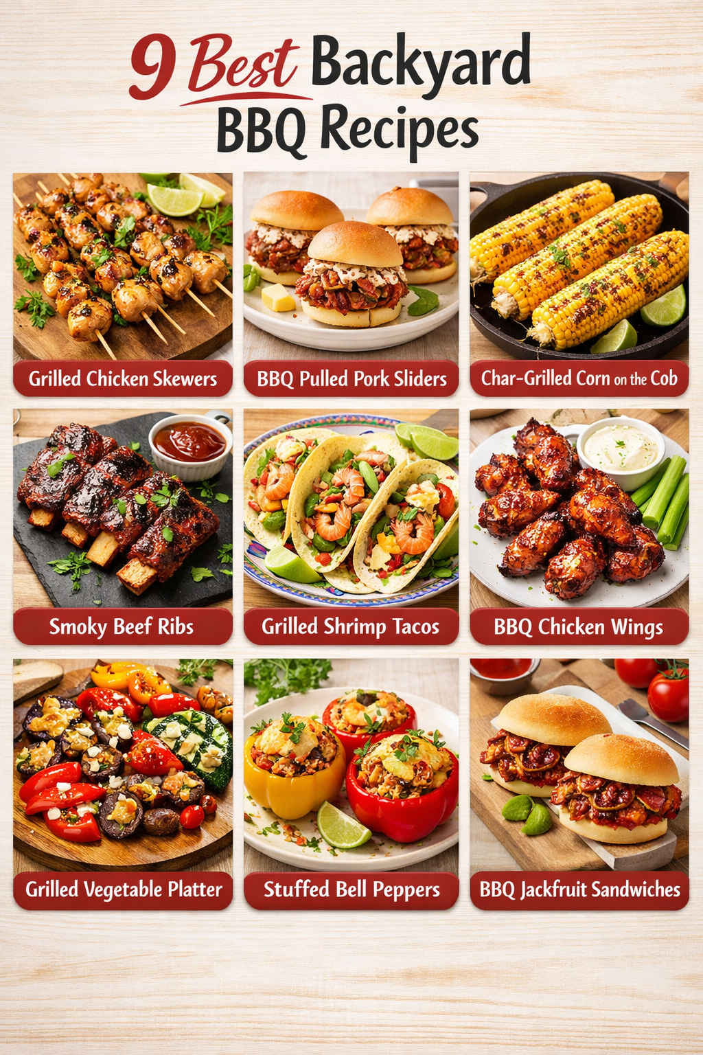 9 Best Backyard BBQ Recipes