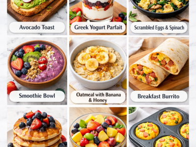 9 Easy Breakfast Recipes to Start Your Day