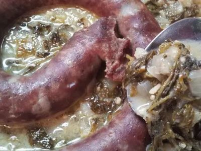 Hearty German Grünkohl with Sausage: A Cozy Winter Delight