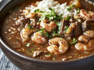 Classic Gumbo Delight: Rich, Hearty, and Perfectly Spiced