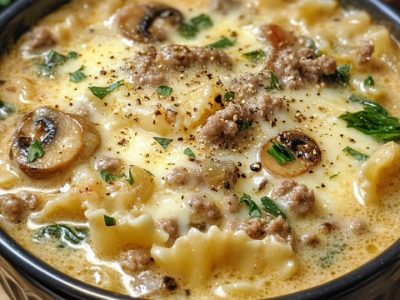 Creamy Lasagna Soup: A Hearty 35-Minute Comfort Meal