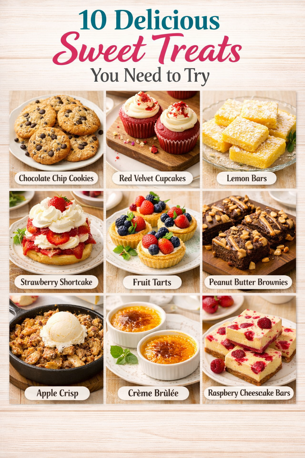 10 Delicious Sweet Treats You Need to Try