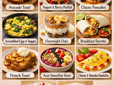 10 Easy Breakfast Dishes Everyone Loves