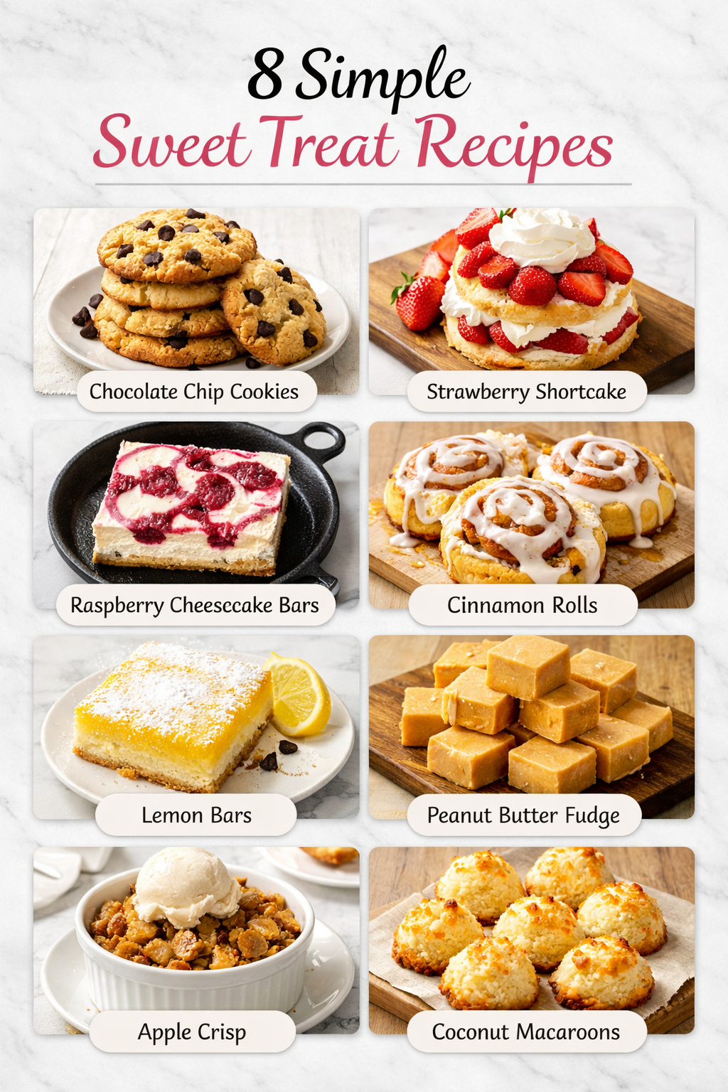 8 Simple Sweet Treat Recipes