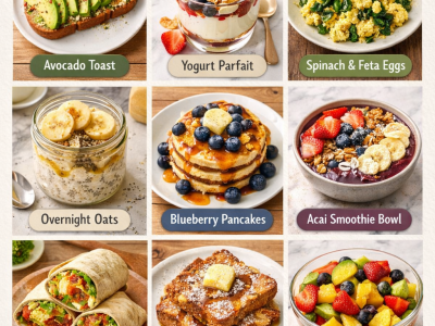 9 Simple Breakfast Recipes for Every Day